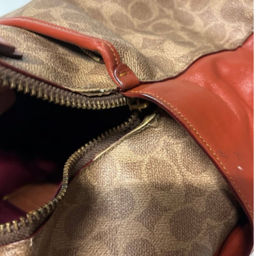Coach Brown large Diaper Bag - Picture 9 of 13